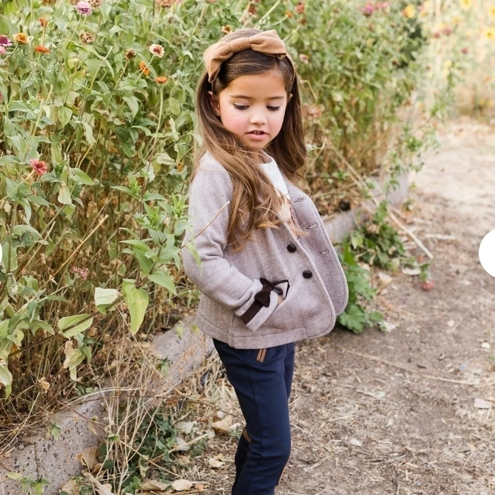 Hope & Henry Girl Dressy Fleece Riding Blazer Sz 6 NWOT